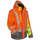 Elysee Atanas Warnschutz-Softshelljacke, orange/gelb/grau