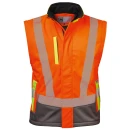 Elysee Atanas Warnschutz-Softshelljacke, orange/gelb/grau