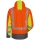 Elysee Atanas Warnschutz-Softshelljacke, orange/gelb/grau