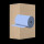 Papierrollen Werkstatt 2 lagig BLAU recycling • 22 cm Breite • 1000 Abrisse • Karton = 2 Rollen