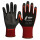Nitras Ultimate Grip Montagehandschuhe, teilbeschichtet, schwarz