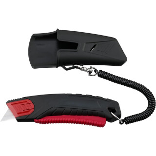 Gedore red Sicherheitsmesser mit Gürtelclip und 5x Ersatzmesser
