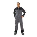 Planam Weld Shield Jacke, grau/schwarz
