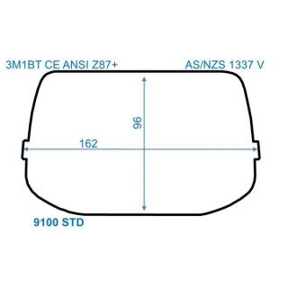 Äußere Scheiben SPEEDGLAS 9100/ G5-01/03, STANDARD, 10er Pack