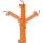 Kunzer Arbeitslampe mit COB-Technik (Orange)