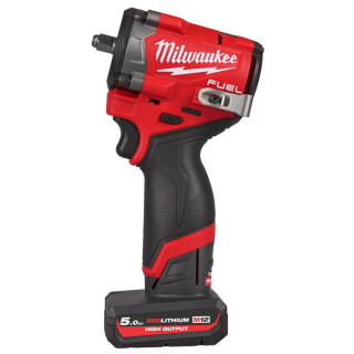 Milwaukee M12FCIWF38G3-502X Ak-Schlagschrauber IN2, mit 2 x M12 HB5 Akkus, C12 C