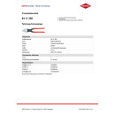 Fahrzeugkonuszange Gesamt-L.200mm Form 1 pol.Ku.-Überzug KNIPEX