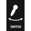 Hebelumsch.kn.Zyklop Metal switch 1/2 Zoll 72 Z.Umschalth.WERA