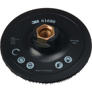 Stützteller Scotch Brite™ DH-AC D.115mm M14 m.Zentrierung 3M