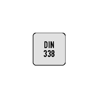 Spiralbohrer DIN 338 Typ INOX D.1,5mm HSS-Co5 Zyl.schaft kurz PROMAT