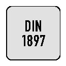 Spiralbohrer DIN 1897 Typ UNI D.11,5mm HSS-Co TiN Zyl.schaft ext.kurz PROMAT