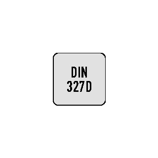 Bohrnutenfräser DIN 327D Typ N D.4mm HSS-Co8 Weldon Z.2 kurz PROMAT