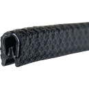 Kantenschutz Klemmber.1-2mm L.10m B.6,5mm H.9,5mm schwarz...