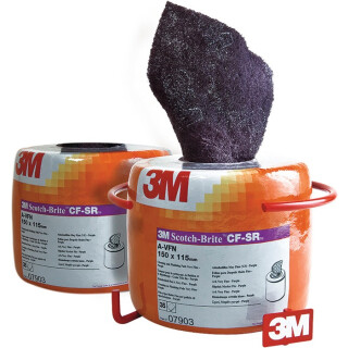 Handpad Scotch Brite™ CF-SR L115xB150mm very fine 400 violett 3M