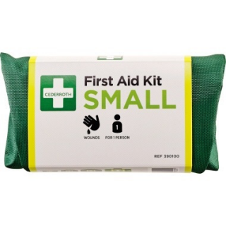 Erste Hilfe Koffer Small Maße: 14,5 x 7,4 x 5,1 cm (B x H x T) Farbe: grün CEDERROTH