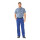 Planam Highline Bundhose | Farbe kornblau/marine/zink