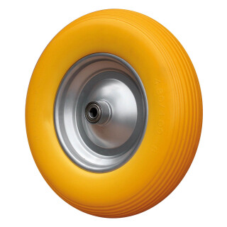 CAPITO Luftrad 260/85 auf Stahlfelge mit Rollenlager 20mm Ø, ohne Achse für Sackkarre 250, 300 und 400