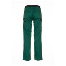 Planam Highline Bundhose | Farbe grün/schwarz/rot | Größe