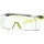 Schutzbrille SecureFit 3700 EN 166-1FT Bügel grau/lindgrün,Scheibe klar PC 3M