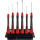 Feinmechanikerschraubendrehersatz 260 PK 601 6-tlg.Schlitz/PH WIHA
