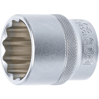 Steckschlüssel-Einsatz Zwölfkant | Antrieb Innenvierkant 12,5 mm (1/2") | SW 28 mm