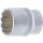 Steckschlüssel-Einsatz Zwölfkant | Antrieb Innenvierkant 12,5 mm (1/2") | SW 26 mm