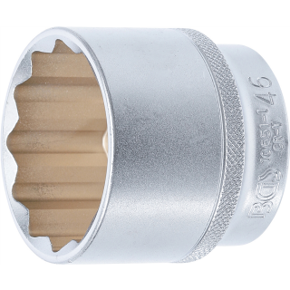 Steckschlüssel-Einsatz Zwölfkant | Antrieb Innenvierkant 12,5 mm (1/2") | SW 46 mm