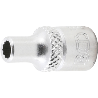 Steckschlüssel-Einsatz Zwölfkant | Antrieb Innenvierkant 6,3 mm (1/4") | SW 5/32"