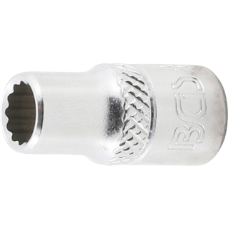 Steckschlüssel-Einsatz Zwölfkant | Antrieb Innenvierkant 6,3 mm (1/4") | SW 1/4"