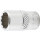 Steckschlüssel-Einsatz Zwölfkant | Antrieb Innenvierkant 6,3 mm (1/4") | SW 3/8"