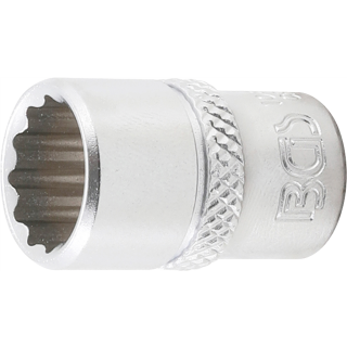 Steckschlüssel-Einsatz Zwölfkant | Antrieb Innenvierkant 6,3 mm (1/4") | SW 7/16"