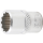 Steckschlüssel-Einsatz Zwölfkant | Antrieb Innenvierkant 6,3 mm (1/4") | SW 7/16"