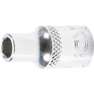 Steckschlüssel-Einsatz Sechskant | Antrieb Innenvierkant  6,3 mm (1/4") | SW 5 mm