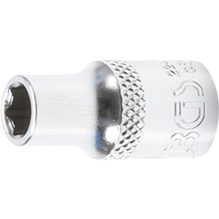 Steckschlüssel-Einsatz Sechskant | Antrieb Innenvierkant 6,3 mm (1/4") | SW 5,5  mm