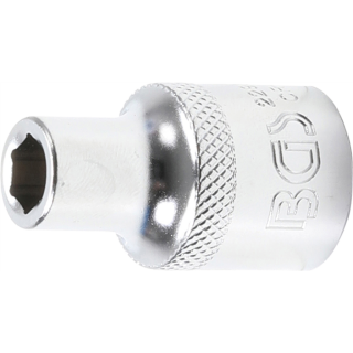 Steckschlüssel-Einsatz Sechskant | Antrieb Innenvierkant 12,5 mm (1/2") | SW 8 mm