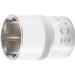 Steckschlüssel-Einsatz Sechskant | Antrieb Innenvierkant 12,5 mm (1/2") | SW 21 mm