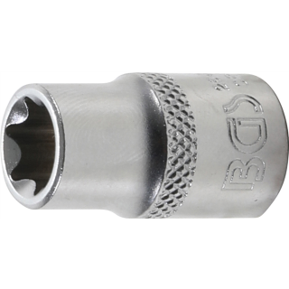 Steckschlüssel-Einsatz | E-Profil | Antrieb Innenvierkant 6,3 mm (1/4") | SW E10