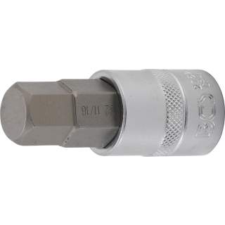 Bit-Einsatz | Länge 70 mm | Antrieb Innenvierkant 12,5 mm (1/2") | Innensechskant 11/16"