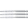 Nylonbürste | 10 mm | Antrieb Außensechskant 6,3 mm (1/4") | 3-tlg.