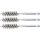 Stahlbürste | 13 mm | Antrieb Außensechskant 6,3 mm (1/4") | 3-tlg.