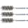 Stahlbürste | 18 mm | Antrieb Außensechskant 6,3 mm (1/4") | 3-tlg.