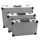Aluminiumkoffer-Satz | 3-tlg.