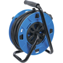 Kabeltrommel | 25 m | 3 x 1,5 mm² | 4 Steckdosen mit Verschlusskappe | IP 44 | 3500 W