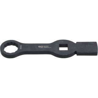 Schlag-Ringschlüssel | Zwölfkant | mit 2 Schlagflächen | SW 30 mm