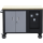 Werkstattwagen | 2 x 5 Schubladen | 1 Schrank | leer