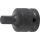 Kraft-Bit-Einsatz | Antrieb Innenvierkant 20 mm (3/4") | Innensechskant 12 mm