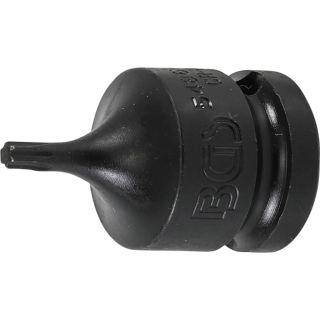 Kraft-Bit-Einsatz | Antrieb Innenvierkant 12,5 mm (1/2") | T-Profil (für Torx) T20
