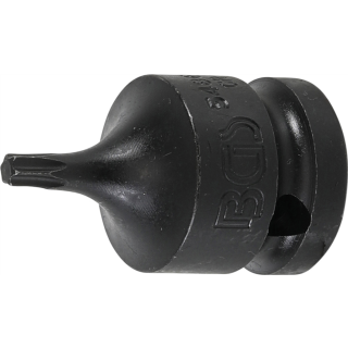 Kraft-Bit-Einsatz | Antrieb Innenvierkant 12,5 mm (1/2") | T-Profil (für Torx) T25