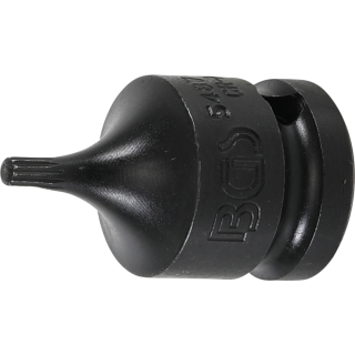 Kraft-Bit-Einsatz | Antrieb Innenvierkant 12,5 mm (1/2") | Innenvielzahn (für XZN) M4