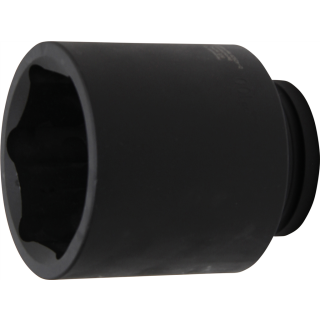 Kraft-Steckschlüssel-Einsatz Sechskant, tief | Antrieb Innenvierkant 25 mm (1") | SW 100 mm